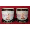 Image 1 : Pair Large Old Paris Cachepots Nautical c1895 #1343416