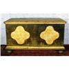 Image 1 : AUTHENTIC PAINTED BLANKET CHEST c. 1800-50 / #1343527