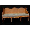 Image 1 : 18th C. Louis XV Period canned sofa #1343609