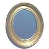 Image 1 : Antique Federal Lemon Gold Oval Small Mirror #1343889