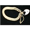 Image 1 : Victorian Heart Locket Bracelet-15K- #1344067
