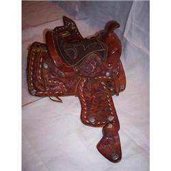 Miniature Western Saddle Salesman's Sample #1364678