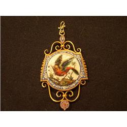 Micro Mosaic pendant #1364694