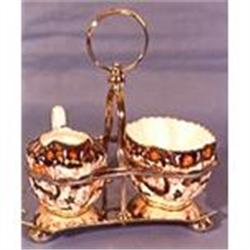 Copeland porcelainsugar and creamer in #1364976