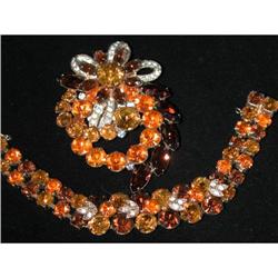 Eisenberg  bracelet and brooch #1364988