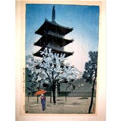 JAPANESE WOODBLOCK BY SHIRO #1365015