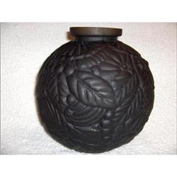 French Art Deco Glass Vase C1925 #1365044