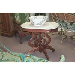 Victorian Walnut drawing room table w/ #1365122