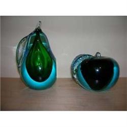 Murano Glass Apple & Pear #1365124