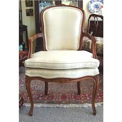 Walnut French Provincial Armchair c.1930 #1365127