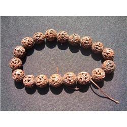 19th. century rosary made from 18 beads of #1365175