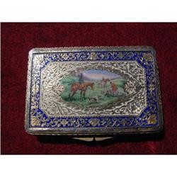 19th. century continental silver snuff #1365211