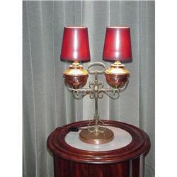 Double Font Oil Lamp  #1365377