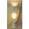 Image 1 : An all alabaster floor lamp #1365441