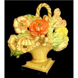 Antique American Hand-Painted Doorstop #1365597