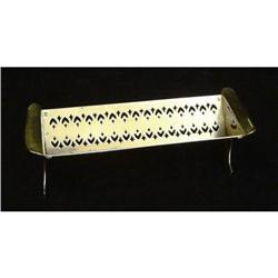 Antique Sterling Plate Biscuit Tray #1365612