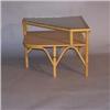 Image 1 : Vintage rattan corner table, Whitecraft (modern#1403953