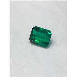 Natural Vivid Green Columbian Emerald 3.49 Ct - VVS