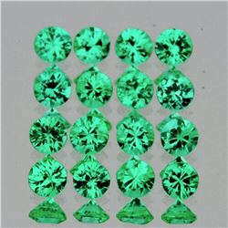 Natural Green Emerald 20 Pcs [VVS-SI]