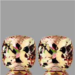 Natural Brilliant Golden Pink Morganite [Flawless-VVS]