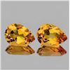 Image 1 : Natural Golden Yellow Citrine Pair 15x10 MM{Flawless}