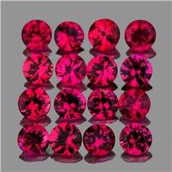 Natural Pigeon Blood Red Mogok Ruby 30 Pcs - Untreated