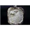 Image 1 : Hand Carved Antler Eagle Pendant