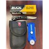 Image 1 : Bucket Knives Pocket Knife and VictorinoxGolf Tool