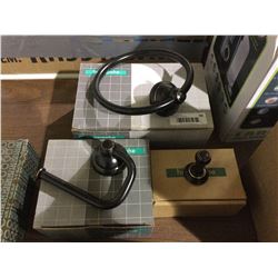 Hansgrohe 3-Piece Bathroom Set (Towel Ring, Toilet Paper Holder, Robe Hook)