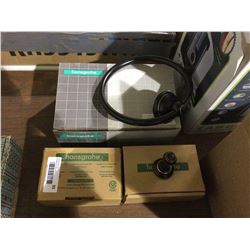 Hansgrohe 3-Piece Bathroom Set (Towel Ring, Robe Hook)