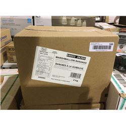 Case of Marshmallow Bananas (4kg)