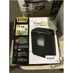 FellowesPower Shred 6 Sheet Paper Shredder