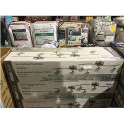 UberHaus Set of Two 3-Light Track Fixtures