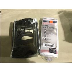 Smoothweave Queen Size Tailored Bedskirt and TherapedicQueen Size Pillow Protector Lot of 2