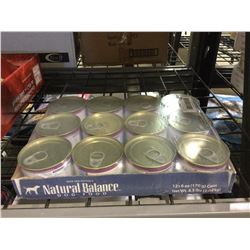 Natural Balance Sweet Potato and Venison Formula Dog Food (12 x 170g)