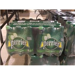 Perrier Green Apple Carbonated Natural Spring Water (4 x 6 x 500mL)