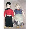 Image 1 : 12" Dutch Pair Stockinette #1335324