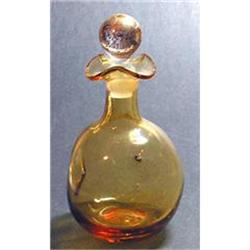 Yellow  Depression Glass Tri Spout Perfume #1335426