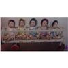 Image 1 : Doll Dionne Quints Babies Wood Transporter #1335860