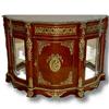 Image 1 : LOUIS XV REGENCE STYLE BAHUT / VITRINE (Curio #1348419