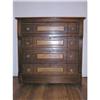 Image 1 : Victorian Chest of Drawers/ Dresser w/ Glass #1348708