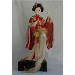 GOFUN GEISHA DOLL, WITH SAMURAI HELMUT #1348730