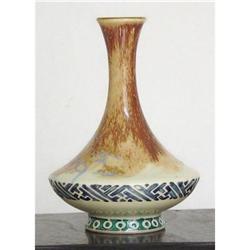 HIRADO VASE, JAPANESE, signed 19th Century #1348752