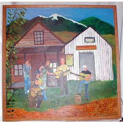 AMERICAN OIL PAINTING ON CANVAS, SIGNED HOE #1348764