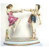 Image 1 : ART DECO FIGURINE 13 1/2" PORCELAIN,1930 #1348823