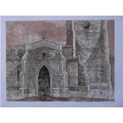 Valerie Thornton, etching, Walsham le-Willows #1348847