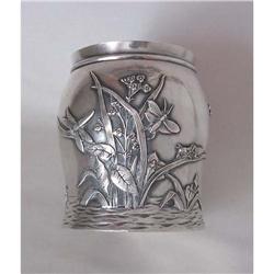  Silver Japanese-inspired Art Nouveau Beaker #1348865