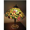 Image 1 : Chicago Mosaic Table Lamp-Rare - Irregular #1349368