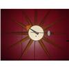 Image 1 : Herman Miller sunburst wall clock  2202 #1349475