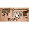 Image 1 : 18th antique English Chest padlock #1349517
